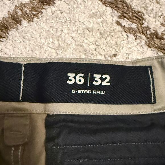 G Star Raw Rovic Zip 3D Regular Tapered Cargo Pants Size 36x32 - Picture 3 of 4